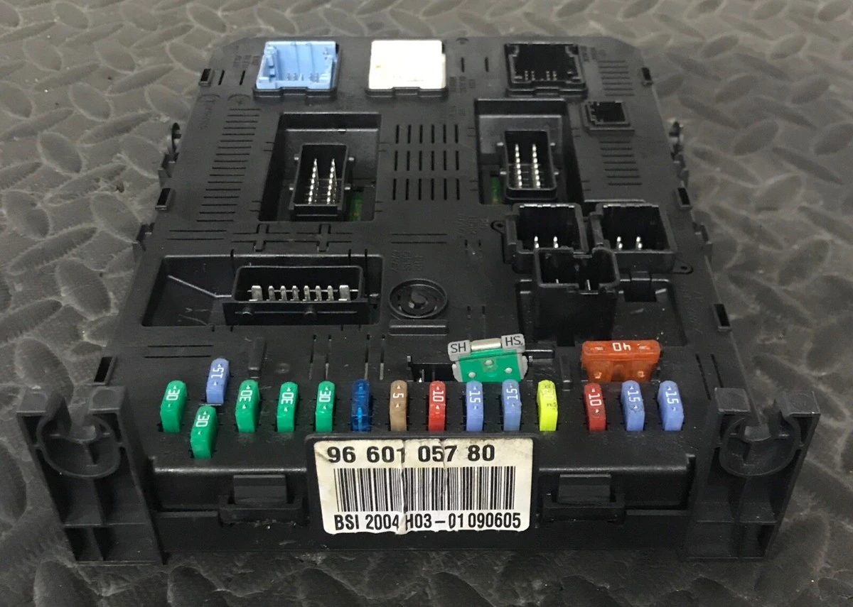 Exemple de photo du boîtier BSI à envoyer